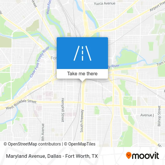 Maryland Avenue map
