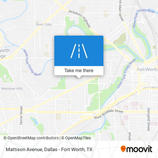 Mattison Avenue map