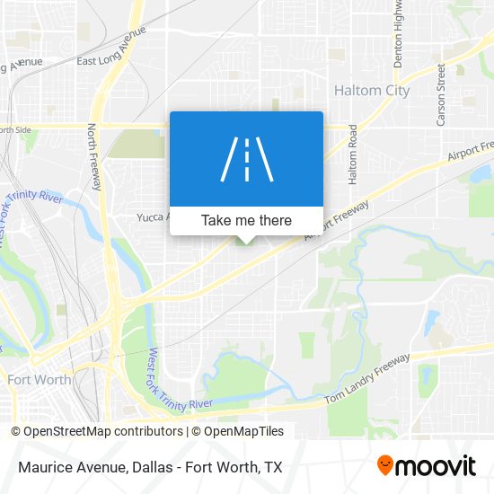 Mapa de Maurice Avenue