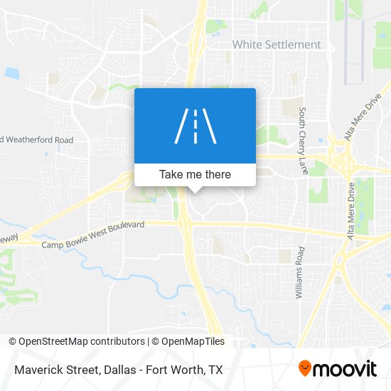 Maverick Street map