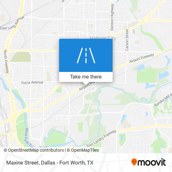 Mapa de Maxine Street