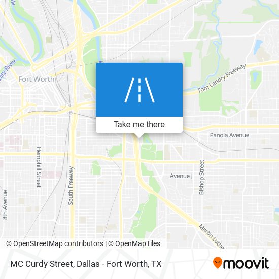 MC Curdy Street map