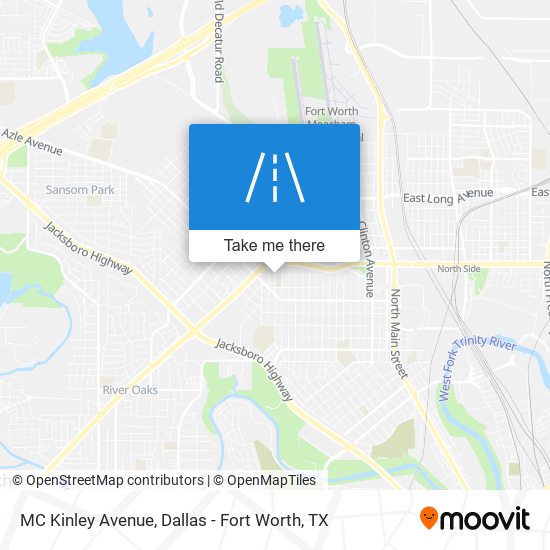 MC Kinley Avenue map