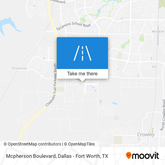 Mapa de Mcpherson Boulevard