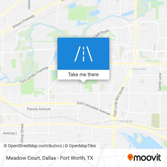 Meadow Court map