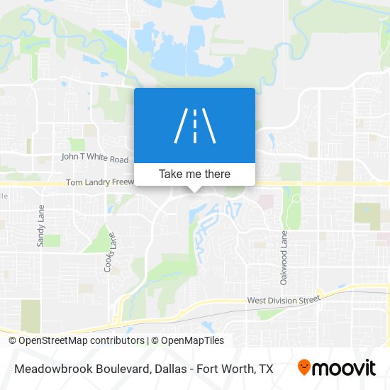 Meadowbrook Boulevard map