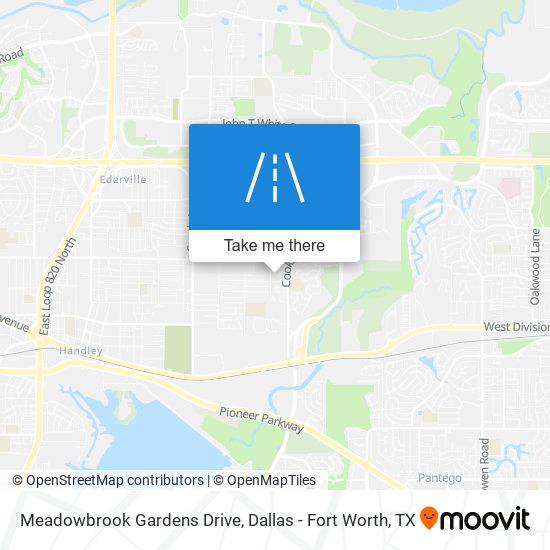Mapa de Meadowbrook Gardens Drive