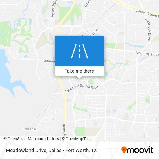 Meadowland Drive map