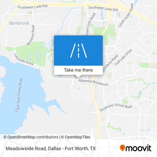Meadowside Road map