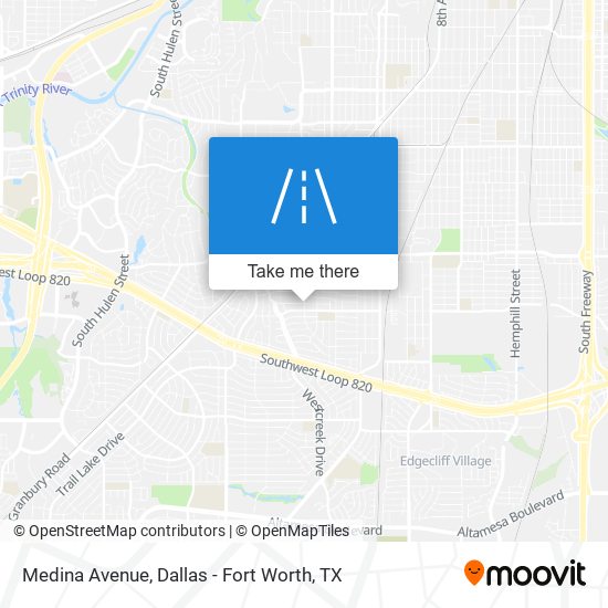Mapa de Medina Avenue