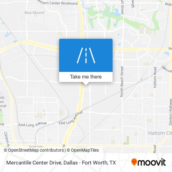 Mercantile Center Drive map