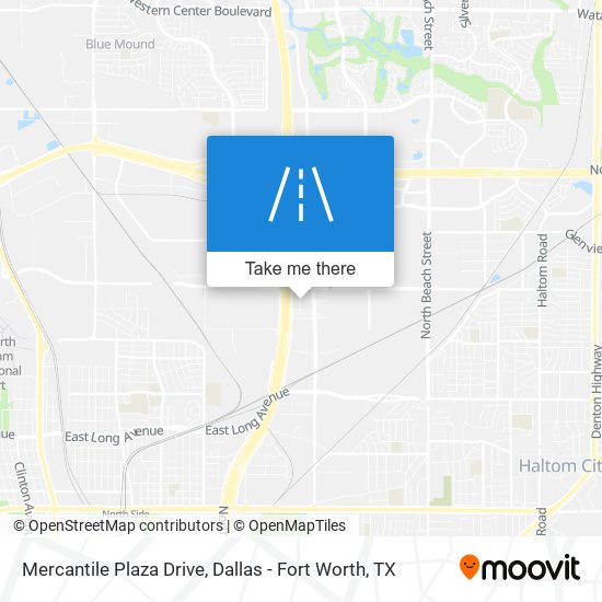 Mercantile Plaza Drive map