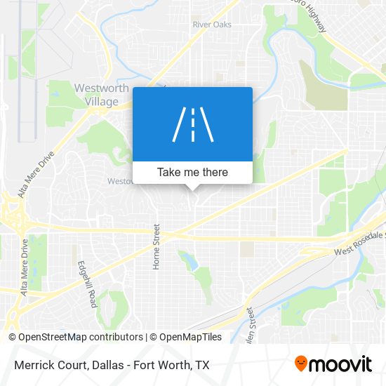 Merrick Court map