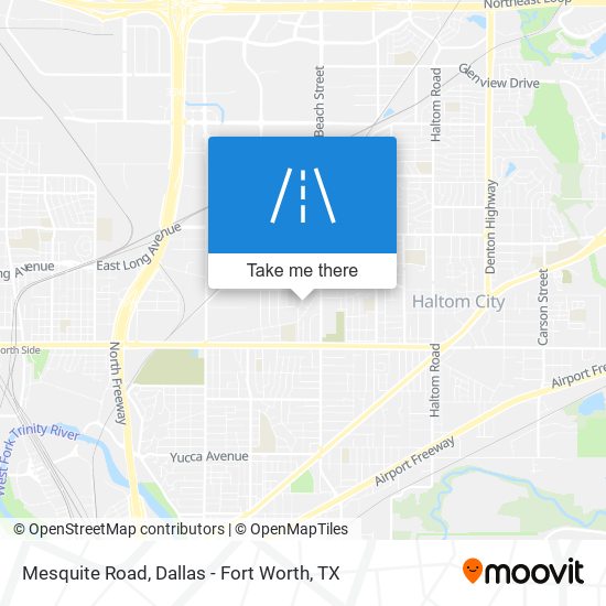Mesquite Road map
