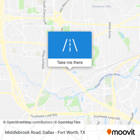 Mapa de Middlebrook Road