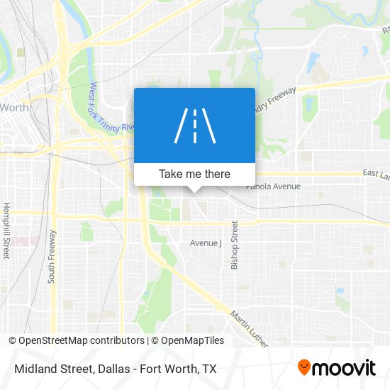 Midland Street map