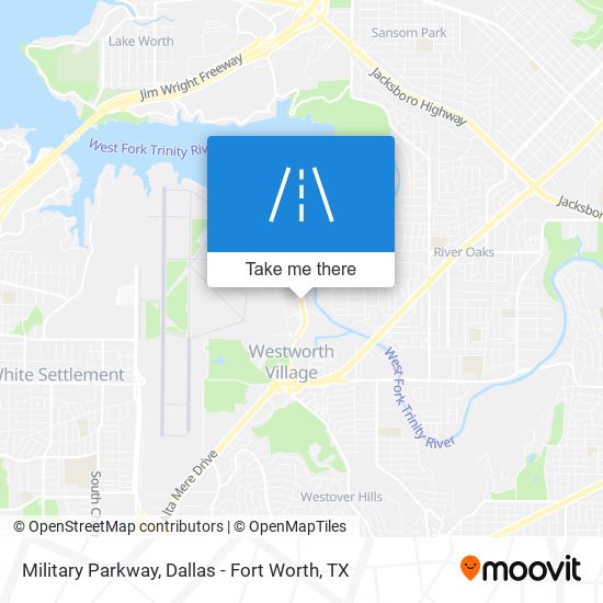 Mapa de Military Parkway