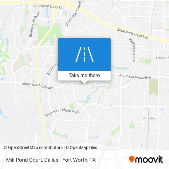Mill Pond Court map