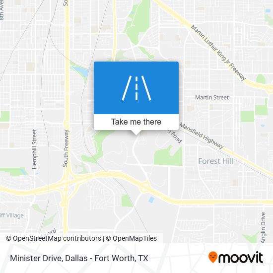 Minister Drive map