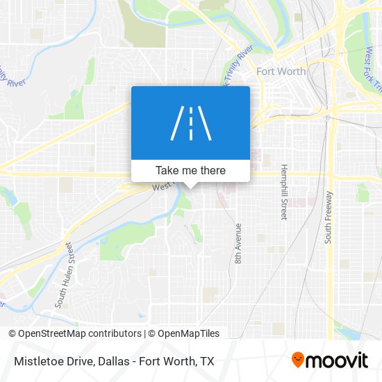 Mistletoe Drive map