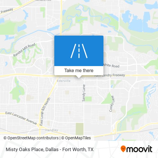 Mapa de Misty Oaks Place