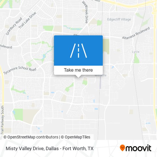 Mapa de Misty Valley Drive