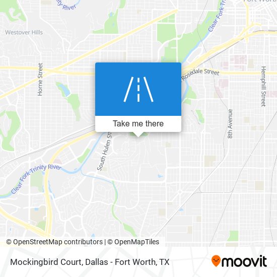 Mockingbird Court map