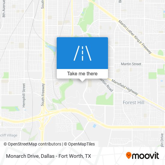 Monarch Drive map