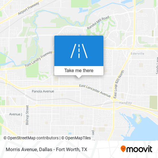 Mapa de Morris Avenue