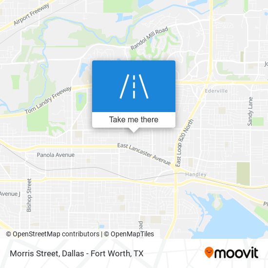 Morris Street map