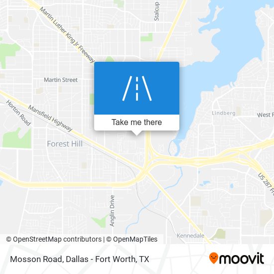 Mapa de Mosson Road