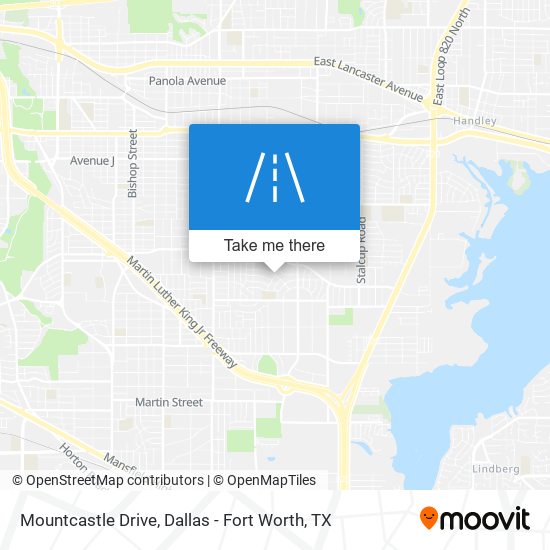 Mountcastle Drive map