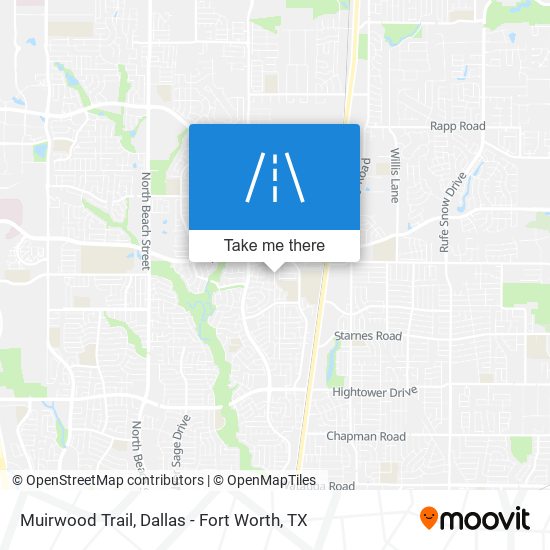 Muirwood Trail map