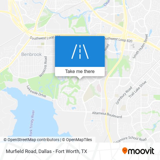 Murfield Road map