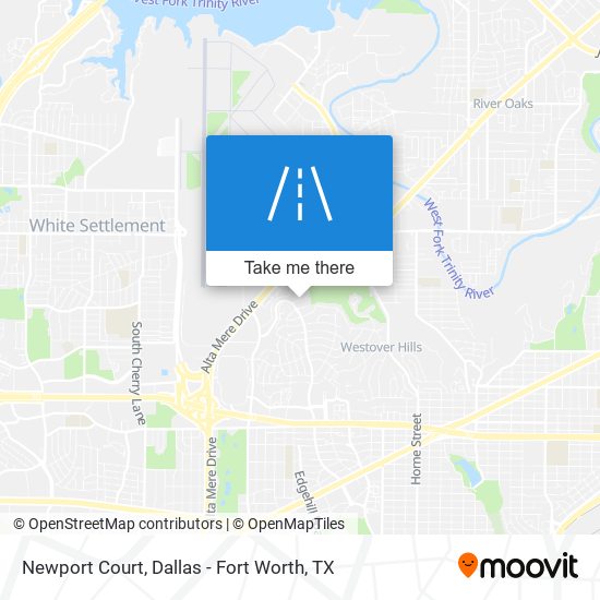 Mapa de Newport Court