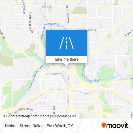 Nichols Street map