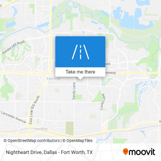 Nightheart Drive map