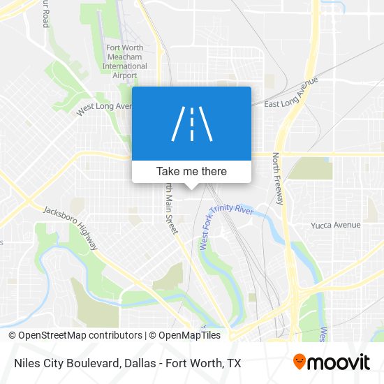 Niles City Boulevard map