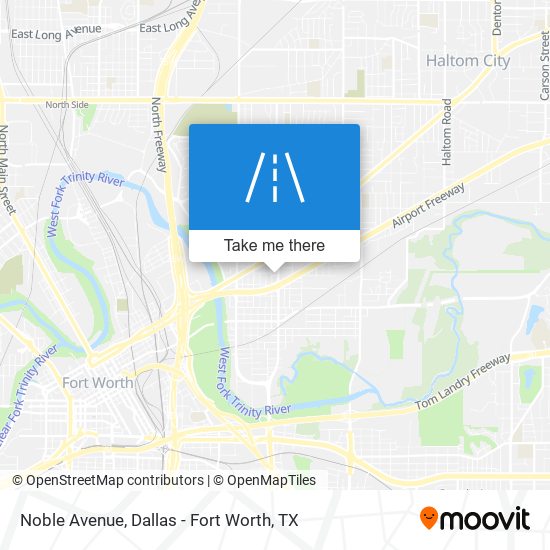 Mapa de Noble Avenue
