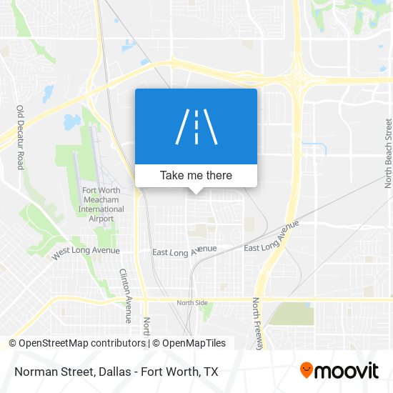 Norman Street map
