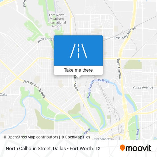 Mapa de North Calhoun Street