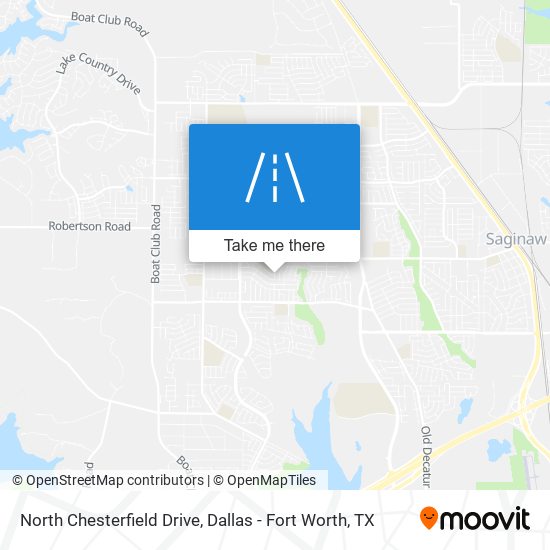 Mapa de North Chesterfield Drive