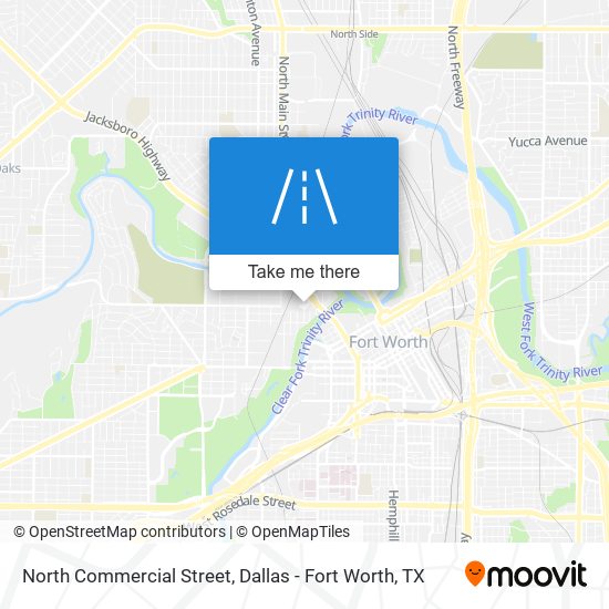 Mapa de North Commercial Street
