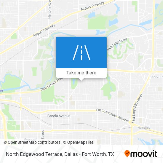 Mapa de North Edgewood Terrace