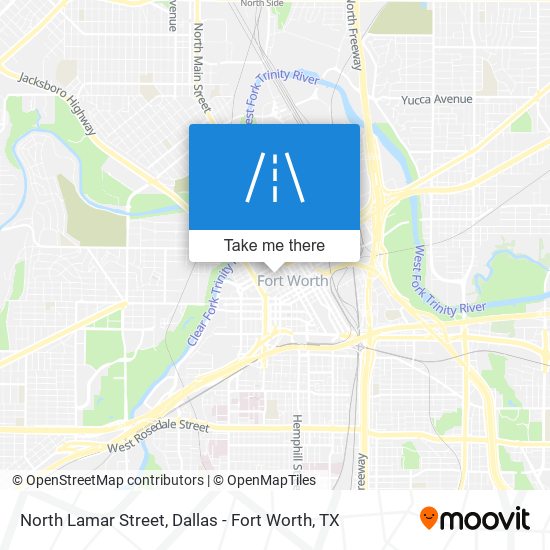 North Lamar Street map