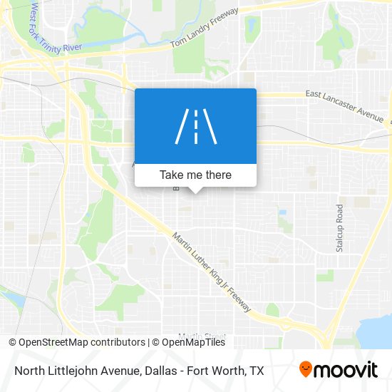 North Littlejohn Avenue map