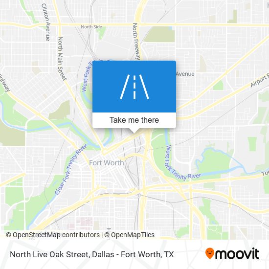 Mapa de North Live Oak Street