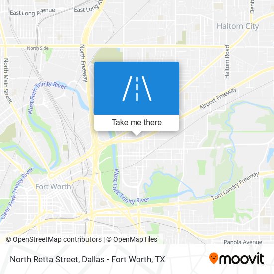 North Retta Street map