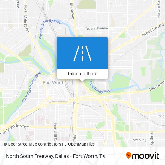 Mapa de North South Freeway