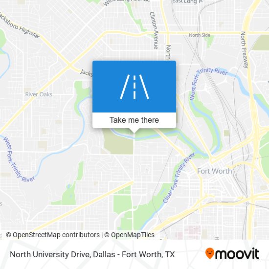 Mapa de North University Drive